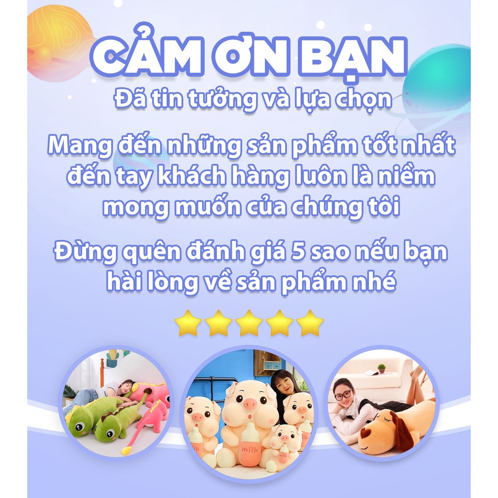 Thú gấu nhồi bông, Gối Ôm Hình Quả Chuối size 46cm, 56cm, 1m, 1m2, Siêu Dễ Thương Mềm Êm Mịn-SANBEO.VN