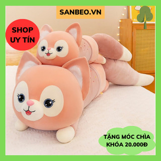 Gấu nhồi bông - gấu bông - hồ ly đuôi chồn siêu to khổng lồ size 1m1, 1m3, 1m6, 2m - sanbeo.vn