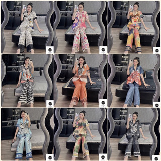  Đồ bộ Pyjama nữ lụa xước tay ngắn hot hit nhiều mẫu xinh❤