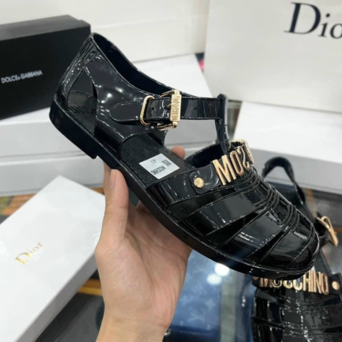 Dép Quai Hậu MoSchinoo Thời Trang Nam Siêu Nét 2023