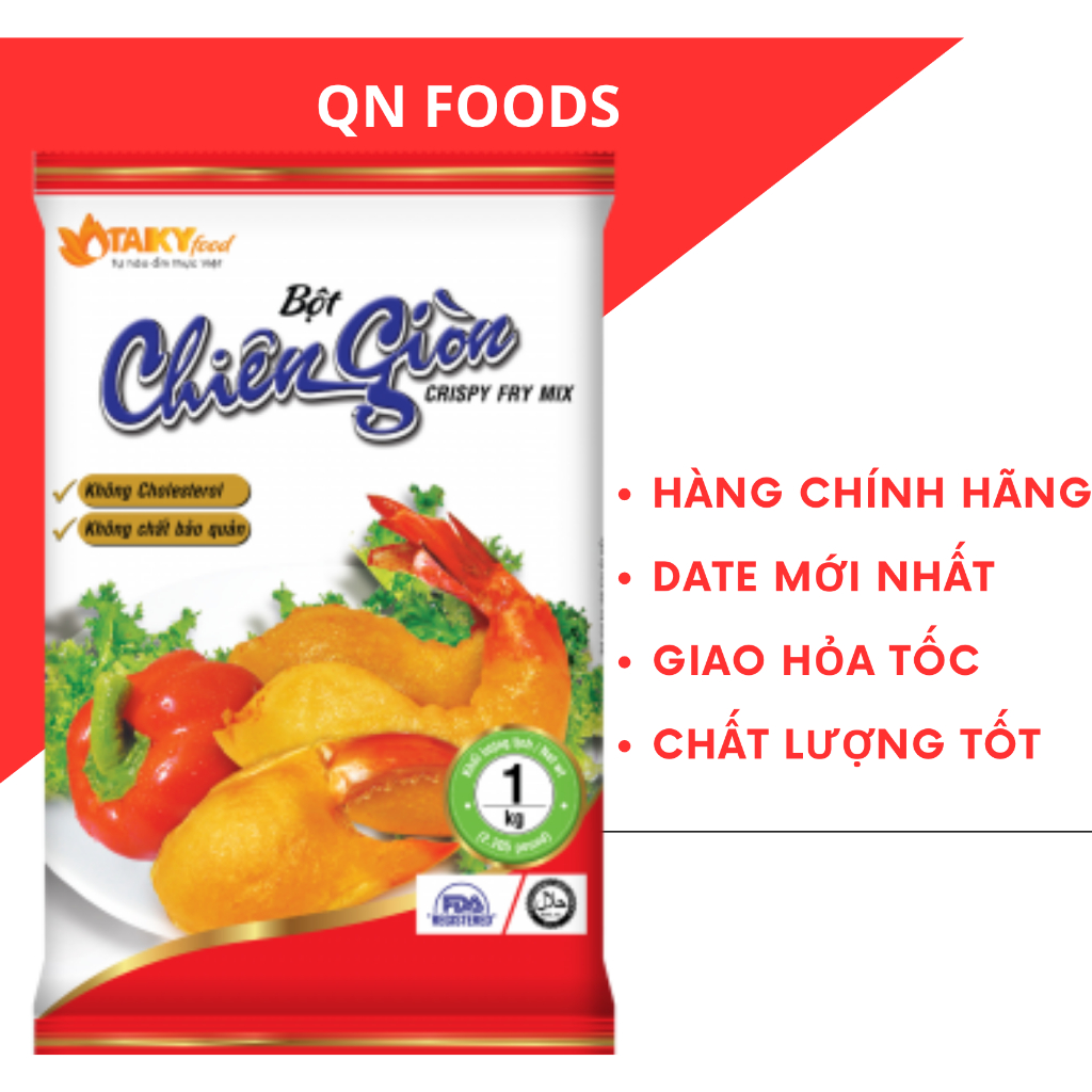 Bột chiên giòn đỏ 1kg- Tài ký