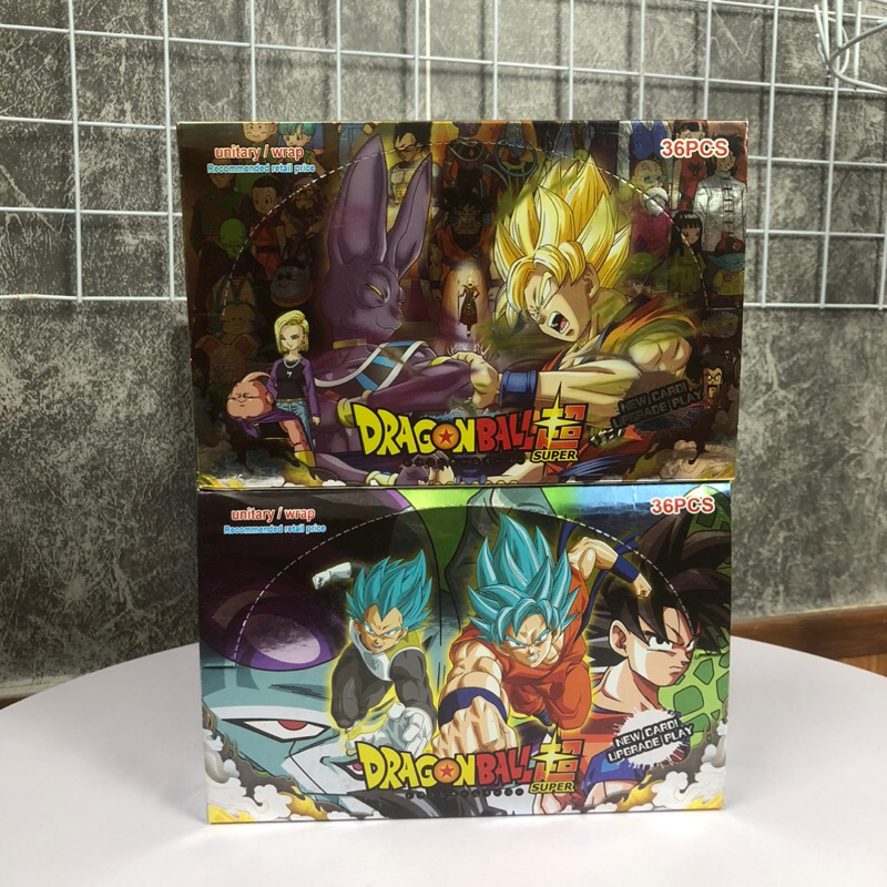 Bộ Thẻ Nhân Phẩm DragonBall 36 Packs - Thẻ 7 Viên Ngọc Rồng