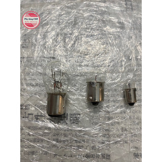 Bóng đèn các loại cho xe cub (12v và 6v )