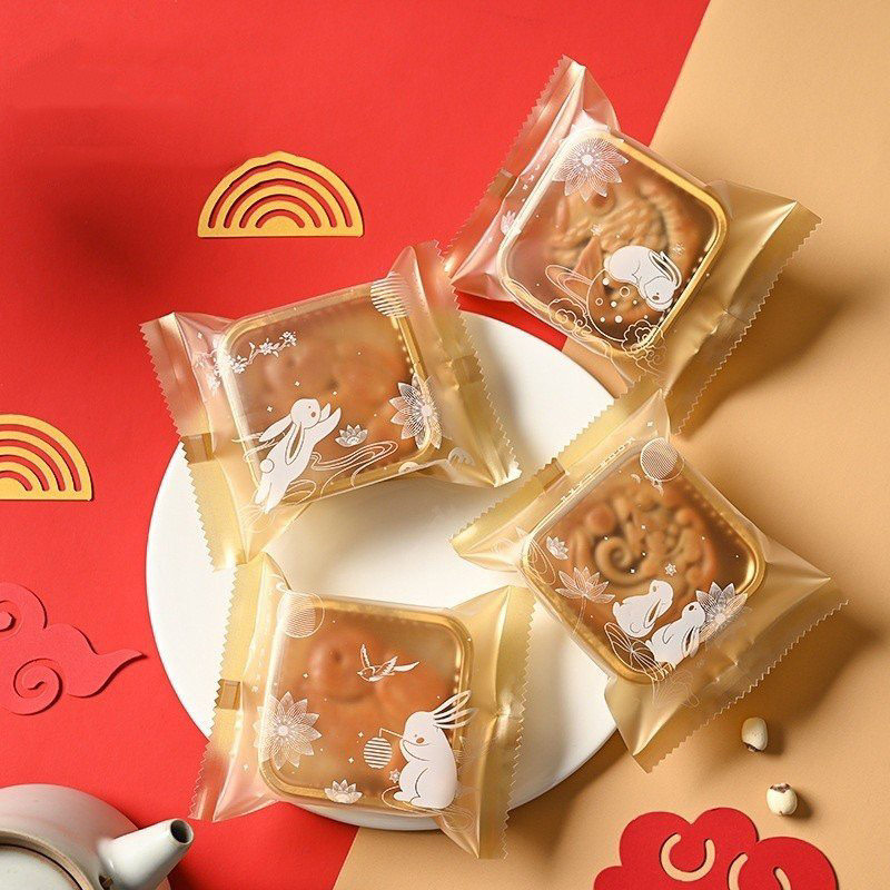 Túi đựng bánh trung thu 75g (10 cái)