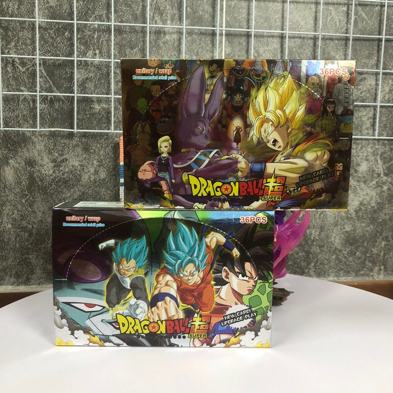 Bộ Thẻ Nhân Phẩm DragonBall 36 Packs - Thẻ 7 Viên Ngọc Rồng