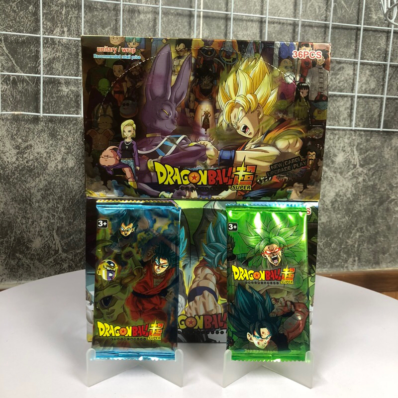 Bộ Thẻ Nhân Phẩm DragonBall 36 Packs - Thẻ 7 Viên Ngọc Rồng