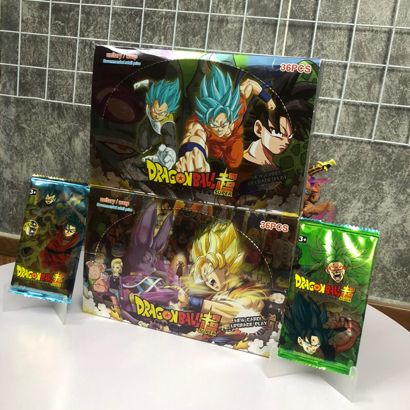 Bộ Thẻ Nhân Phẩm DragonBall 36 Packs - Thẻ 7 Viên Ngọc Rồng