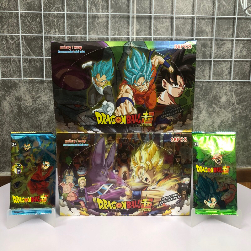 Bộ Thẻ Nhân Phẩm DragonBall 36 Packs - Thẻ 7 Viên Ngọc Rồng
