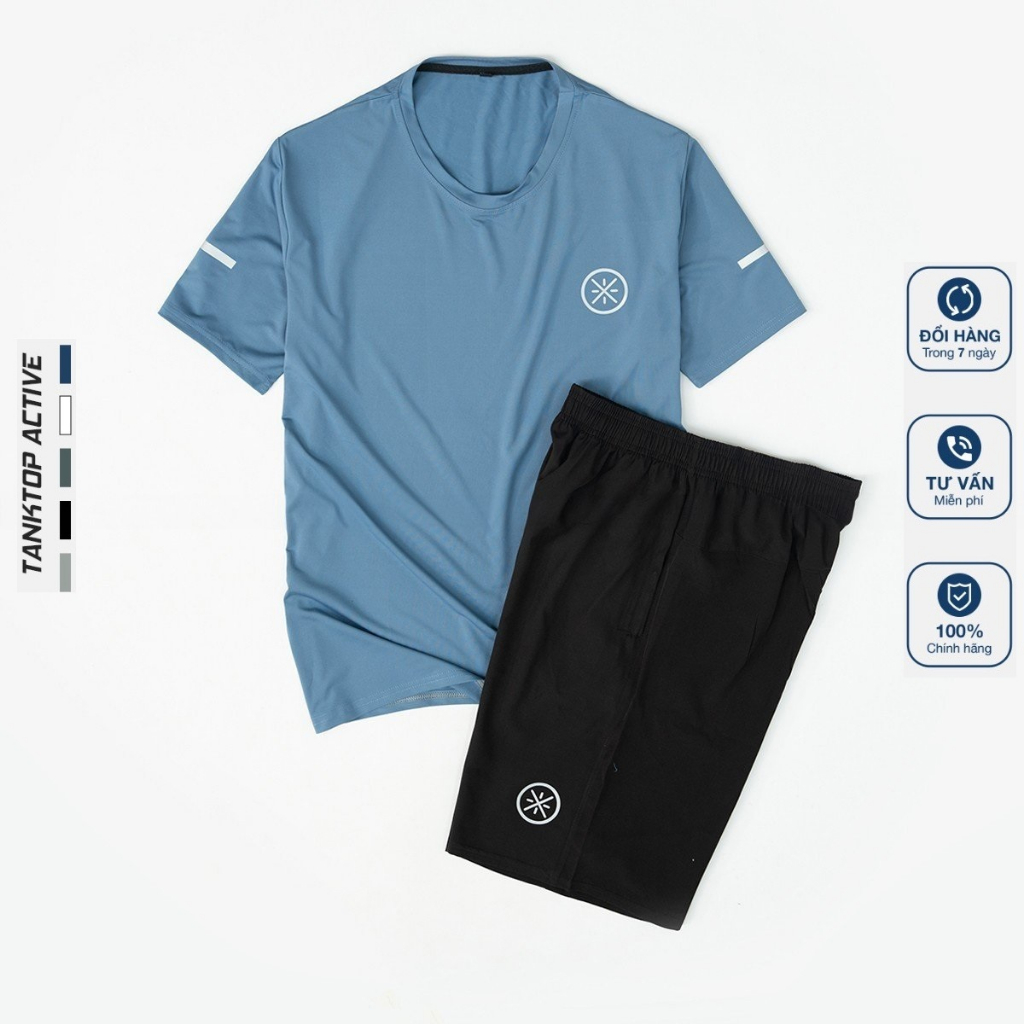 Bộ Quần Áo Nam Big Size Thể Thao 75 đến 105kg Vải Thun Lạnh Co Dãn Thoáng Mát – B034