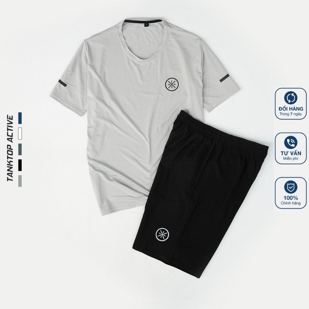 Bộ Quần Áo Nam Big Size Thể Thao 75 đến 105kg Vải Thun Lạnh Co Dãn Thoáng Mát – B034