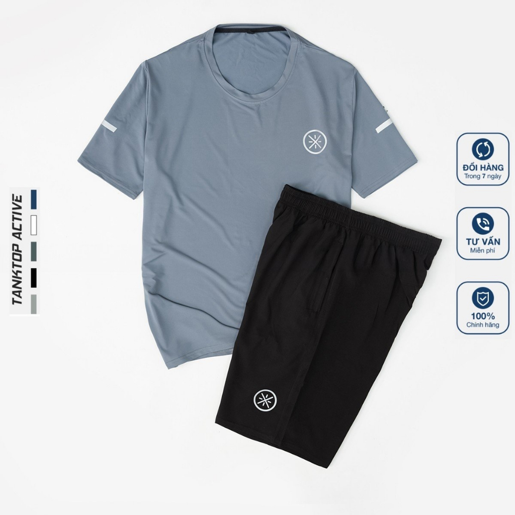 Bộ Quần Áo Nam Big Size Thể Thao 75 đến 105kg Vải Thun Lạnh Co Dãn Thoáng Mát – B034
