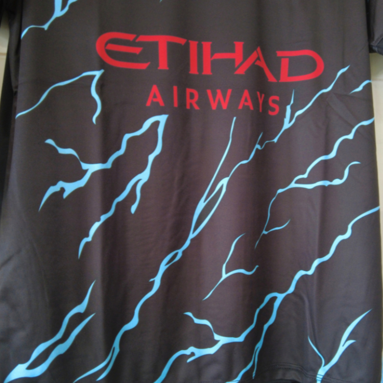 Man City sân khách, quần áo bóng đá in tên số theo yêu cầu, áo bóng đá thun lạnh, MC sân khách, MC sấm sét, HUNGSPORT TN