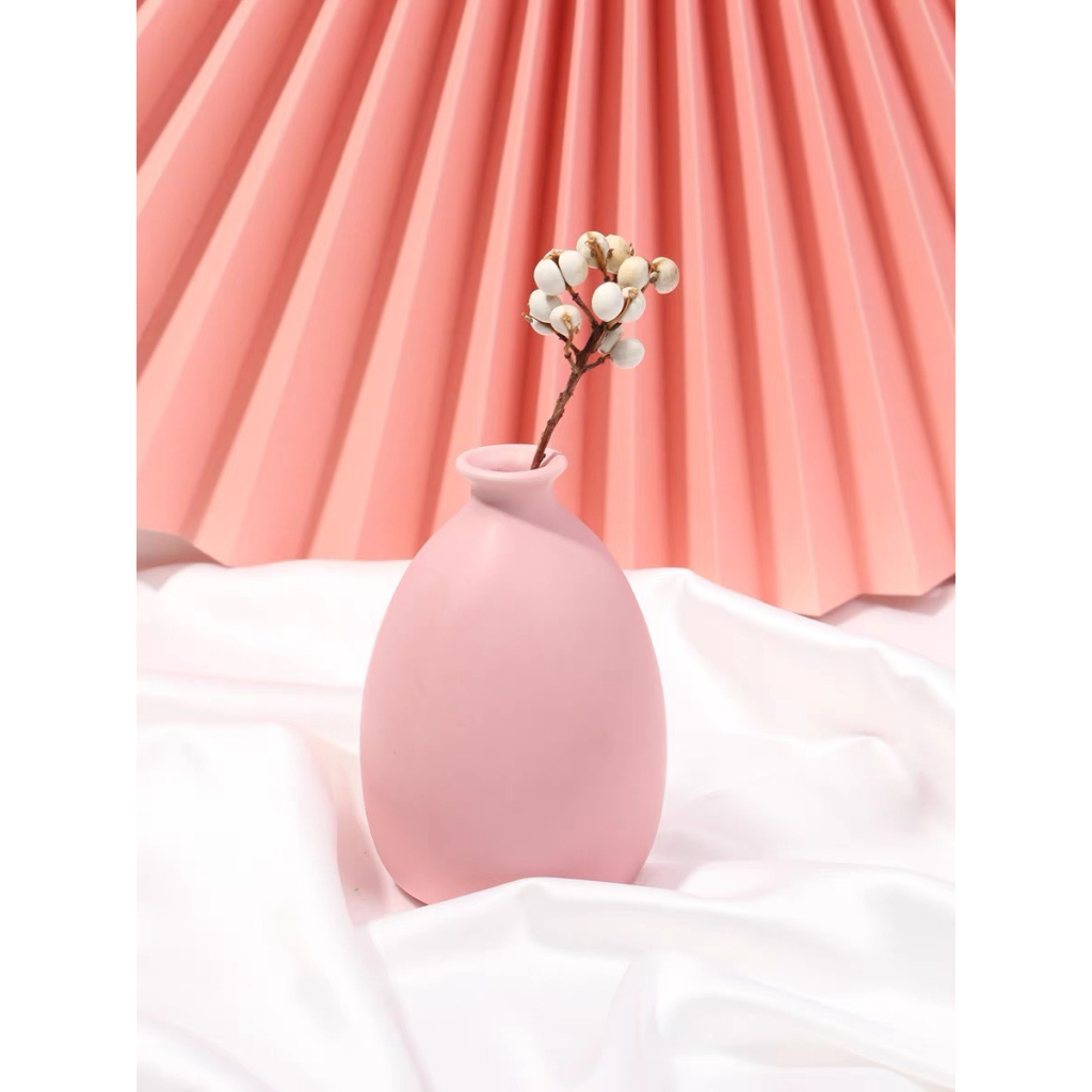Bình gốm mini trang trí nhà, phụ kiện chụp hình decor sản phẩm - SEDECOR