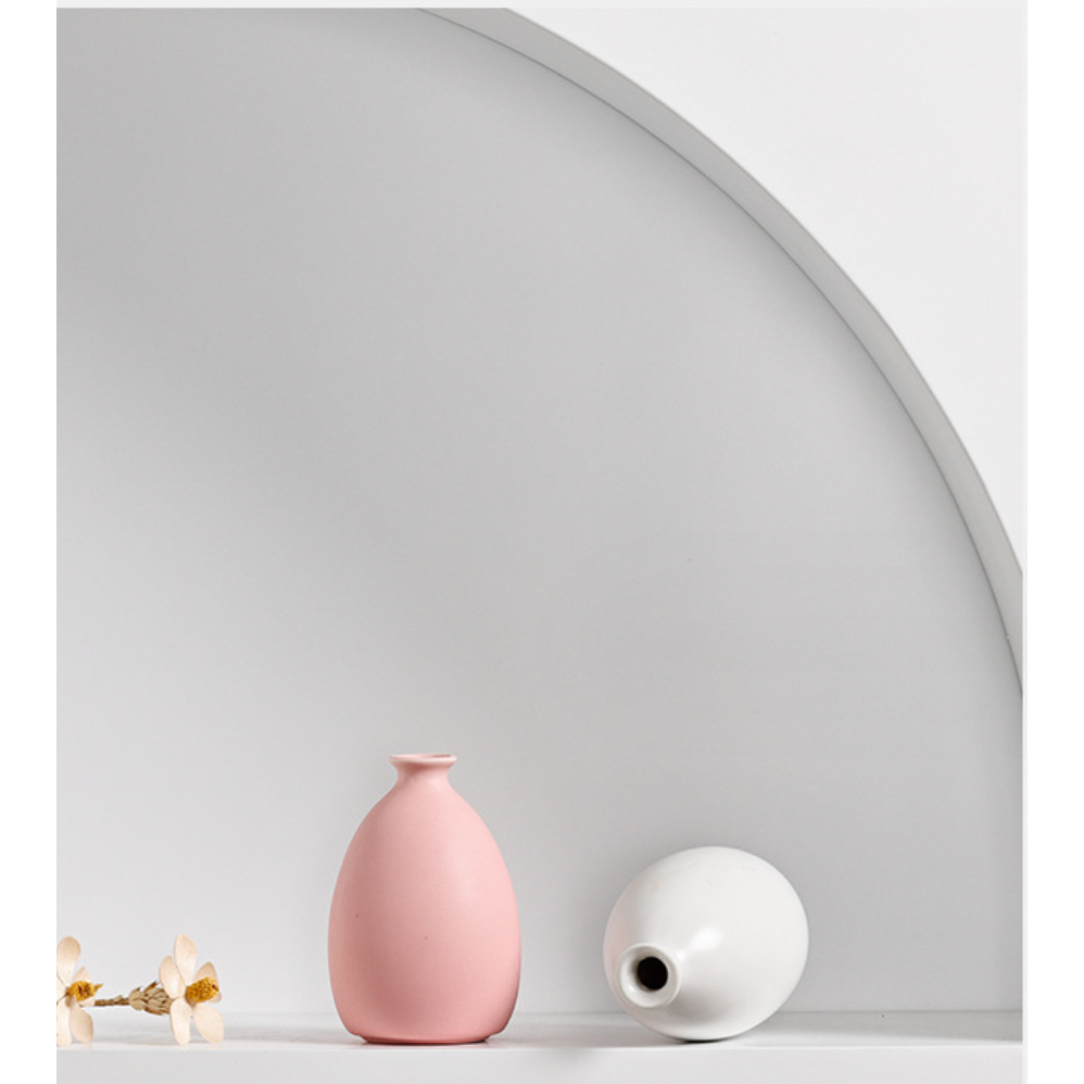 Bình gốm mini trang trí nhà, phụ kiện chụp hình decor sản phẩm - SEDECOR