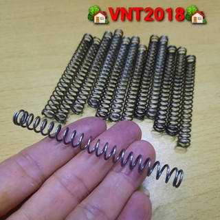 Lò xo nén thép đen phi 8 dài 80mm sợi 1.0mm