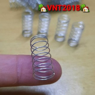 Lò xo nén thép xi phi 10mm dài 20mm sợi 0.4mm
