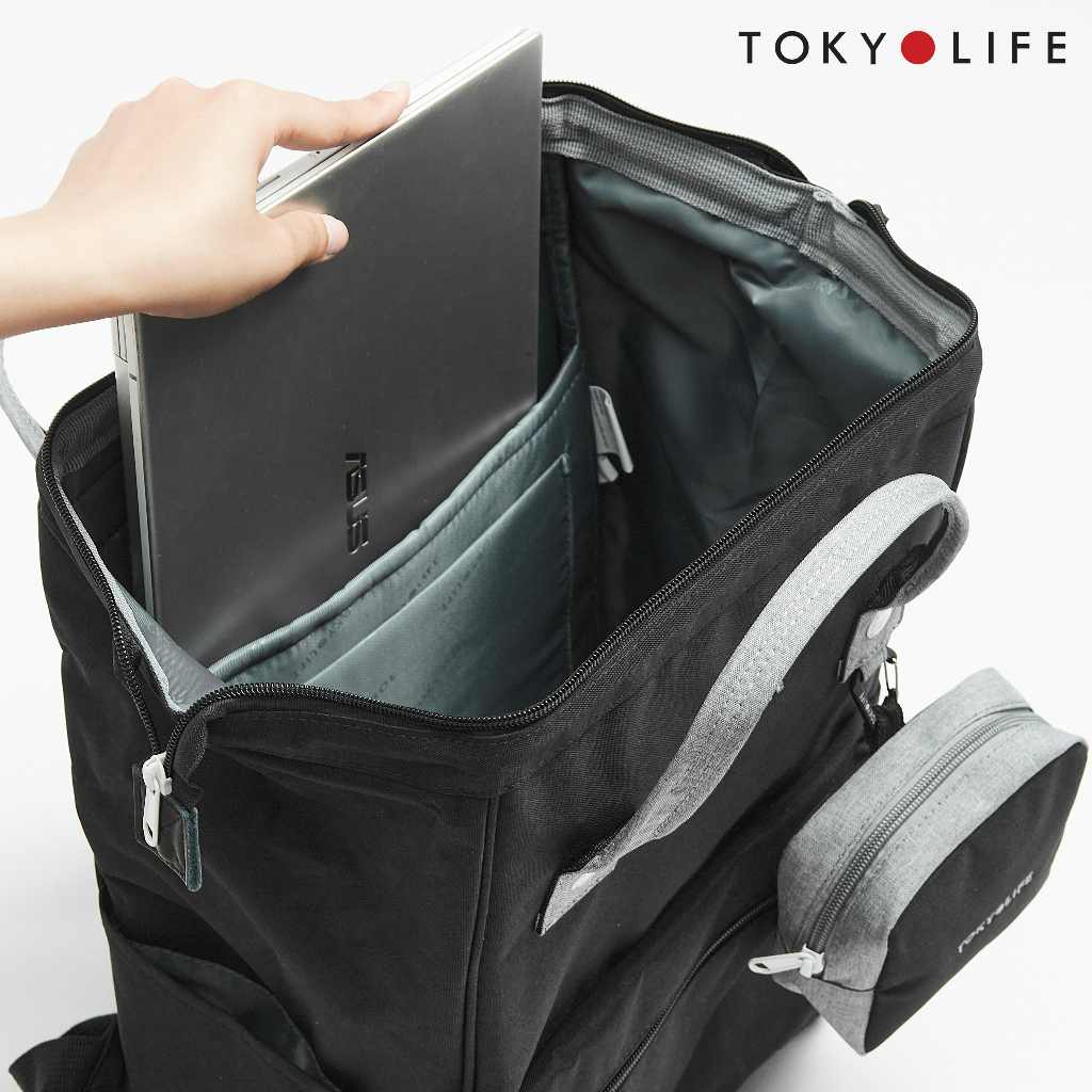 Ba lô chống trộm chống nước TOKYOLIFE C8BPK001J ( 40x28x17 CM) 14 inch