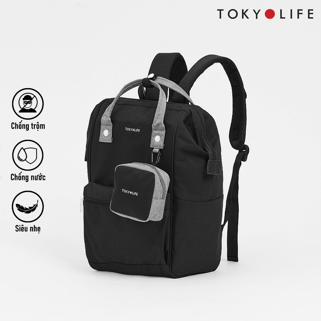 Ba lô chống trộm chống nước TOKYOLIFE C8BPK001J ( 40x28x17 CM) 14 inch