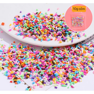 Túi cốm làm slime 20g đầy đủ sắc màu
