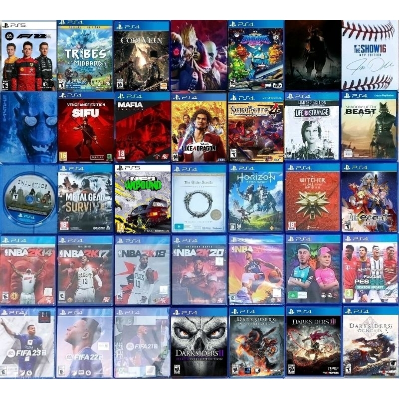 Tổng Hợp Game PS4 Thể Thao Bóng Đá Fifa Pes - Đua Xe