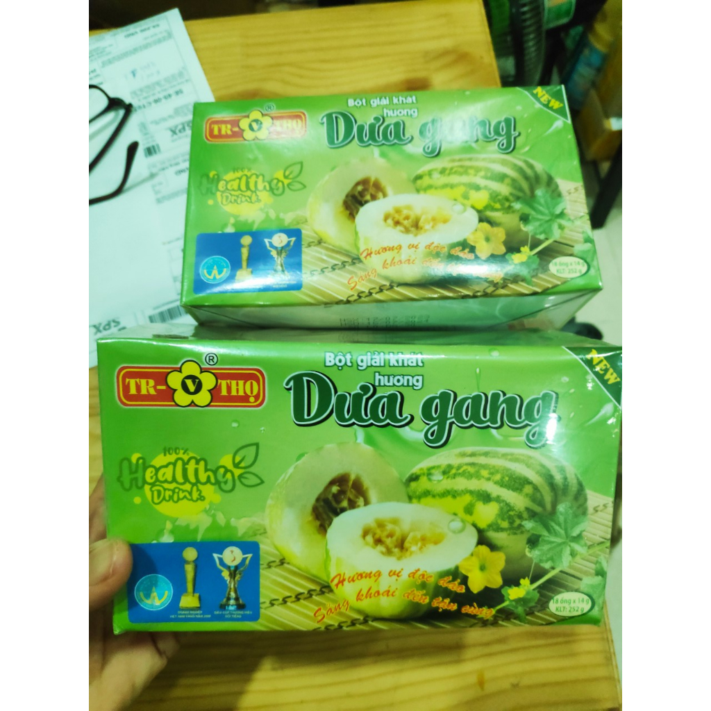 Bột giải khát hương dưa gang Trương Thọ 18 gói