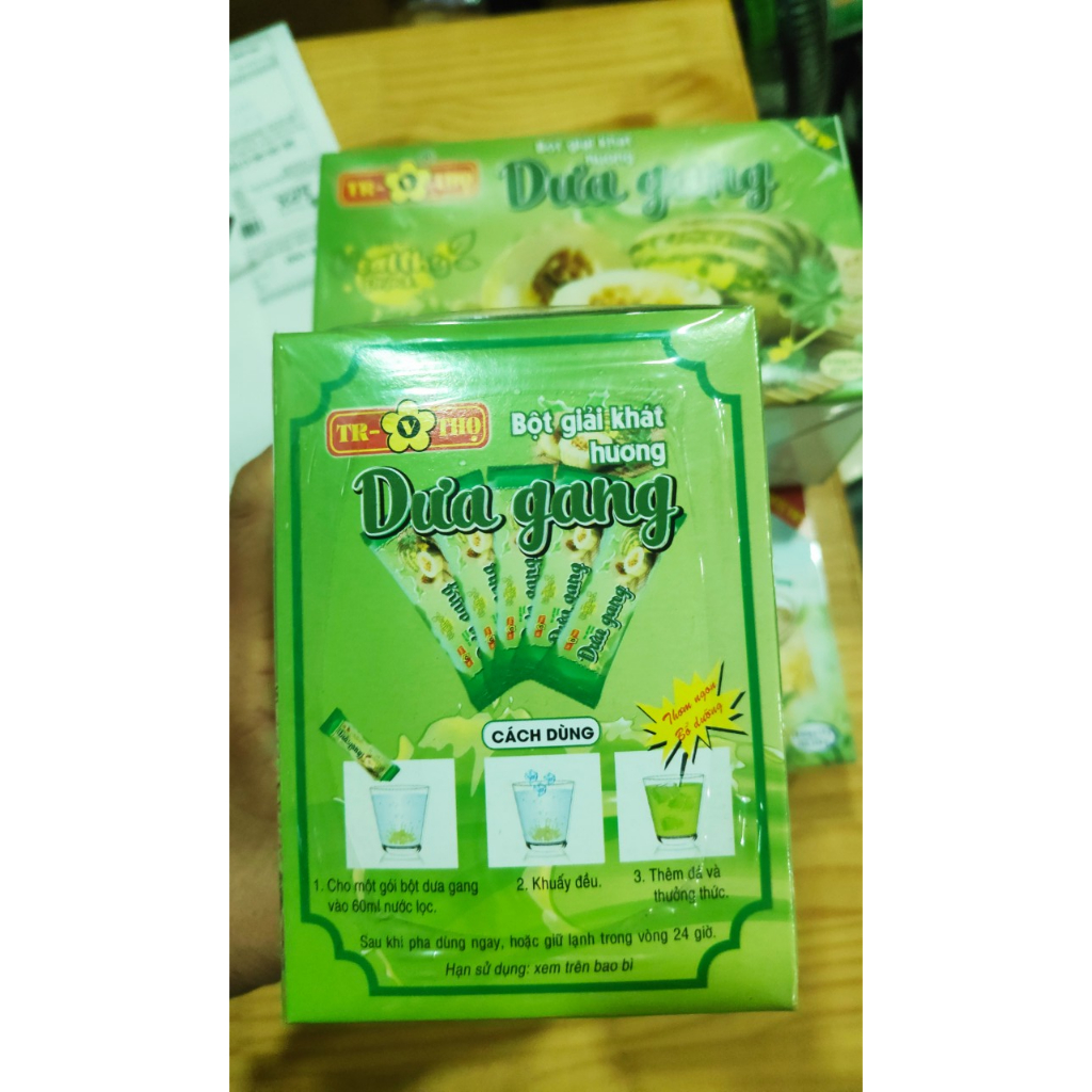 Bột giải khát hương dưa gang Trương Thọ 18 gói