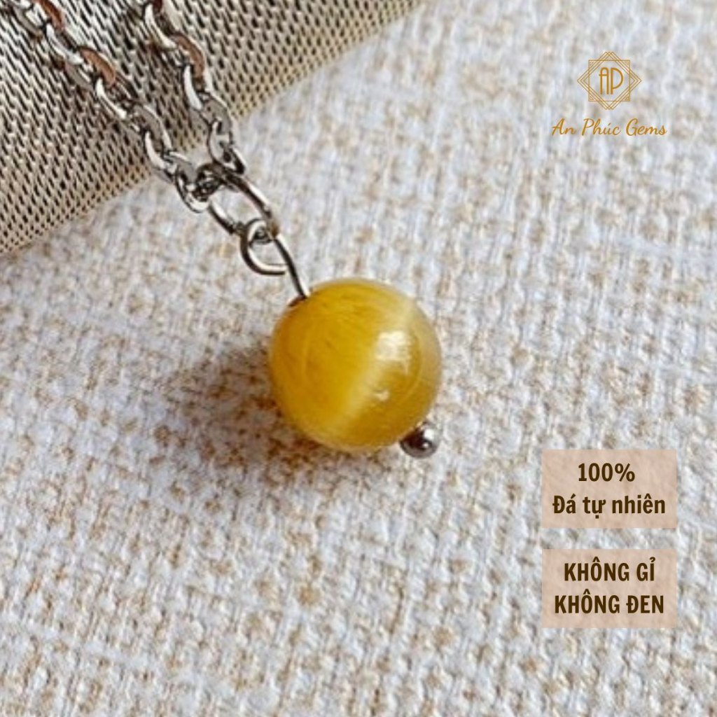 Mặt Dây Chuyền Đá Phong Thuỷ An Phúc Gems Mẫu Không Có Khung