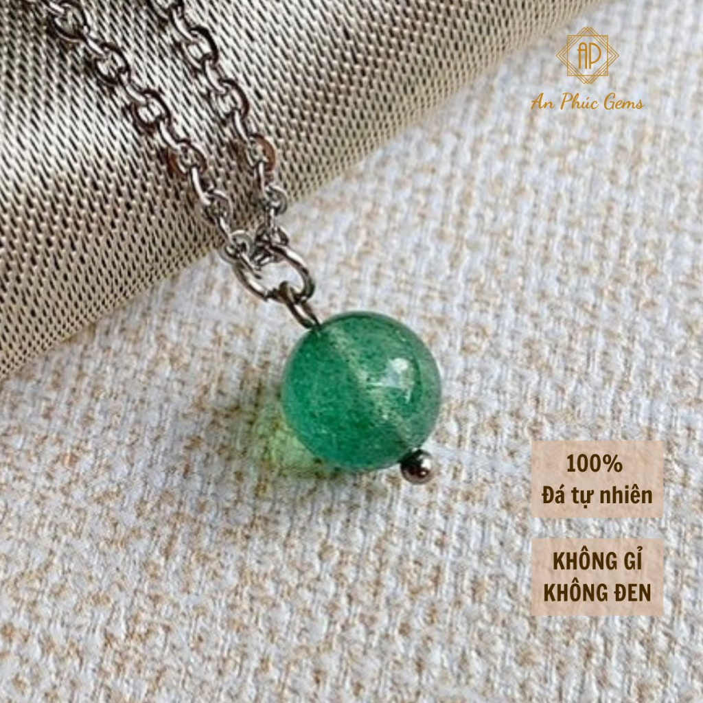 Mặt Dây Chuyền Đá Phong Thuỷ An Phúc Gems Mẫu Không Có Khung