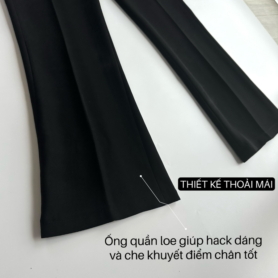 Quần vải ống loe nam SOFT MENSWEAR - Flare Trouser SM