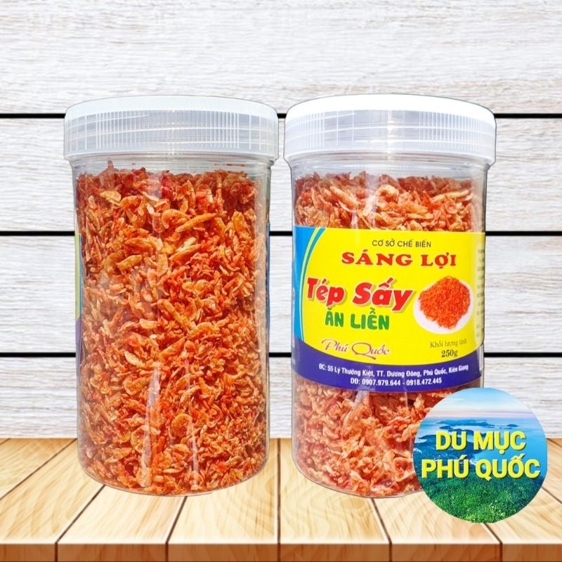 Tép Sấy Ăn Liền - Phú Quốc hủ 250g