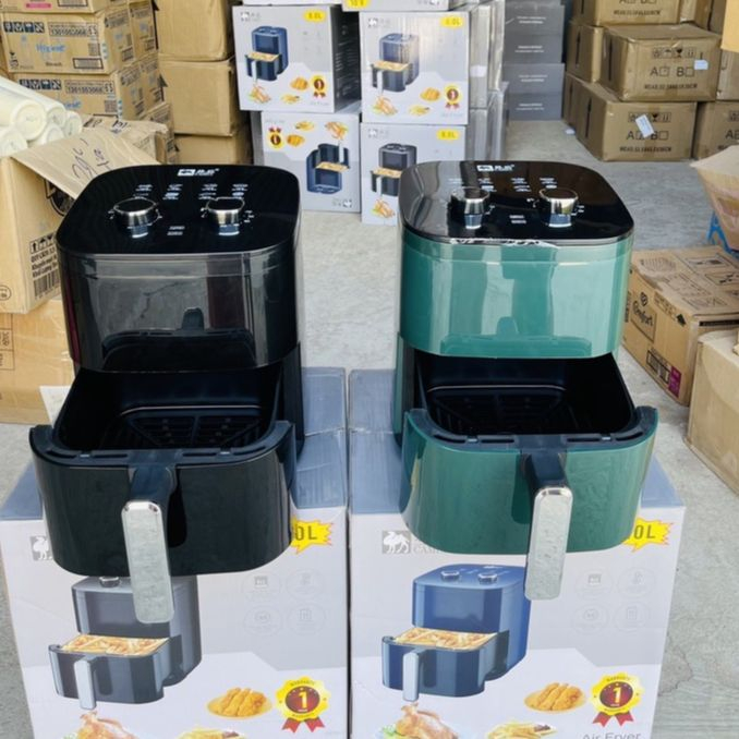 Nồi Chiên Không Dầu Camel 10L - 12L Cao Cấp  - Nồi Chiên Không Khí, Làm Khoai Tây Chiên, Nướng Thịt,