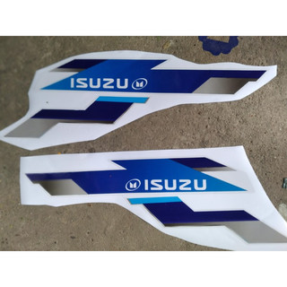 Cặp tem dán cánh cửa xe tải ISUZu (sl 2 tem dán 2 bên)