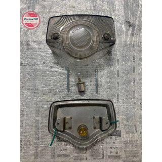 Đèn hậu cub 78/70, 81/70, cd chụp màu khói đế inox