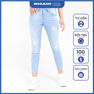 Quần jeans nữ ông ôm rách messijeans sjw-846-18
