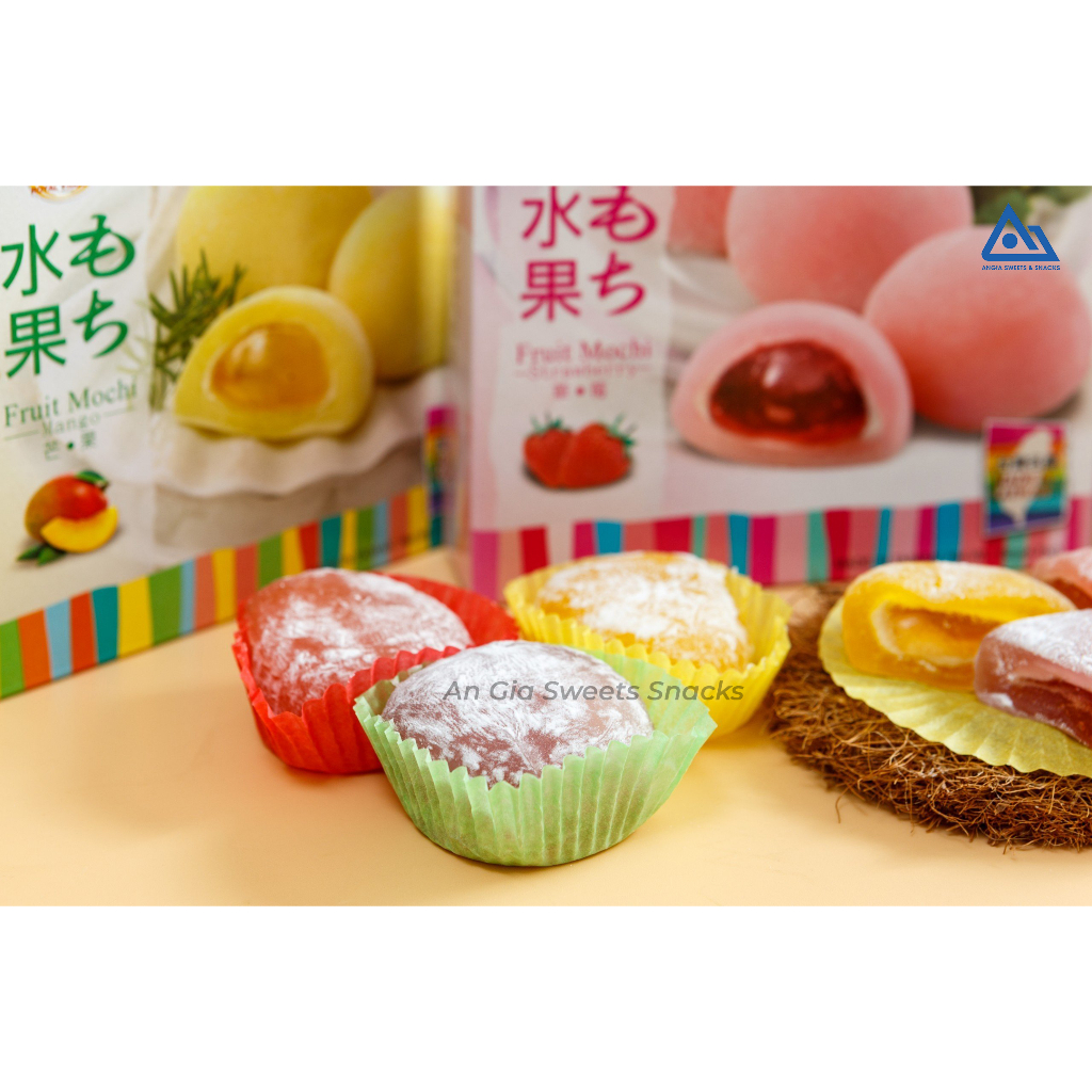 Bánh mochi Đài Loan Royal Family 132g, bánh ăn vặt mềm dẻo dinh dưỡng An Gia Sweets & Snacks