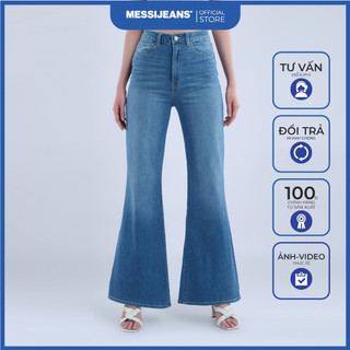 Quần jeans nữ dài ống loe messijeans wjb0211-22