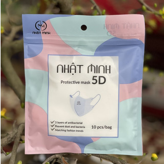 Khẩu trang kháng khuẩn 5d hộp 200 cái