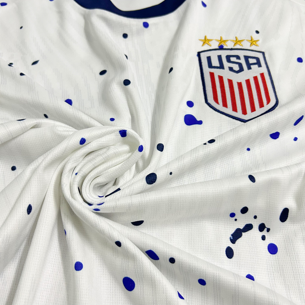 Quần áo bóng đá, đồ đá banh đội tuyển Mỹ vải mè cao cấp thoáng mát không xù lông - VUA BÓNG ĐÁ
