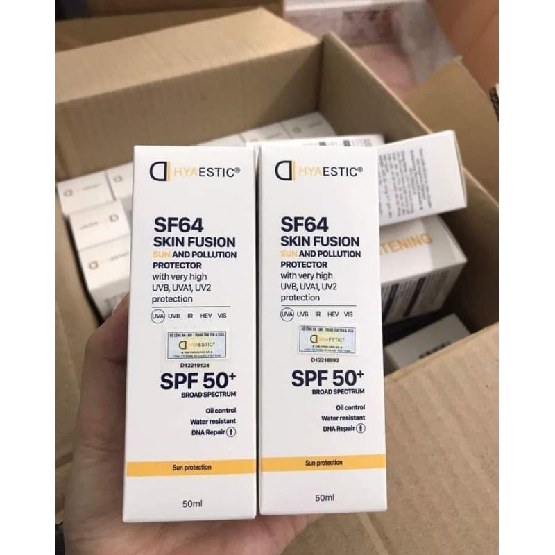 Kem chống nắng Hyaestic Skin Fusion SF64 SPF 50 PA+++