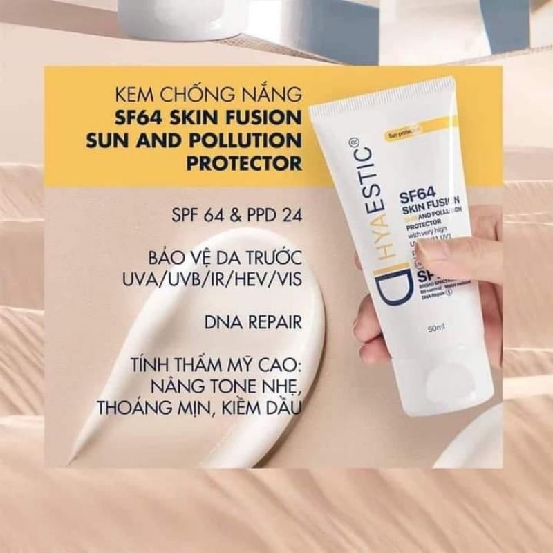 Kem chống nắng Hyaestic Skin Fusion SF64 SPF 50 PA+++