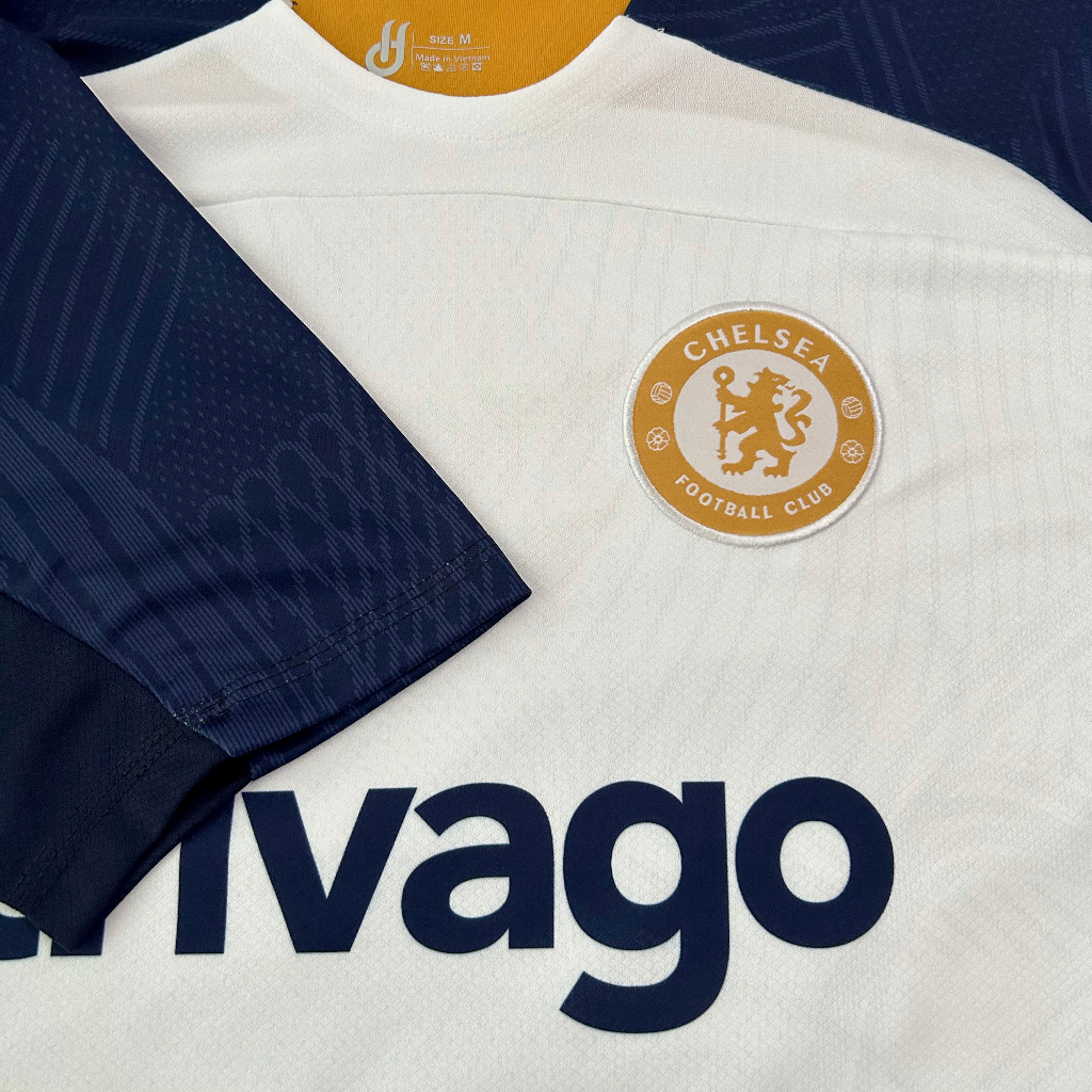 Quần áo bóng đá, đồ đá banh Chelsea mùa 23/24 vải mè cao cấp thoáng mát - VUA BÓNG ĐÁ