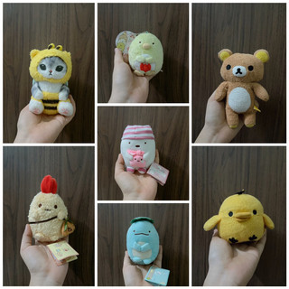Gấu bông nhí móc khoá Nhật chính hãng