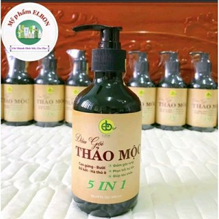 Dầu gội thảo mộc 5 trong 1 Elbon