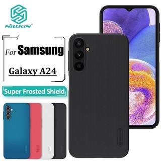 Ốp lưng Nillkin nhựa cứng sần cho Samsung Galaxy A24 chống bám vân tay siêu đẹp bền
