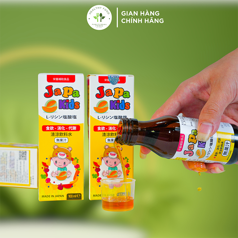 Combo 7 Chai Siro Japa Kids Tặng 3 Tăng Chiều Cao Cho Bé 100ml Chính Hãng Độc Quyền