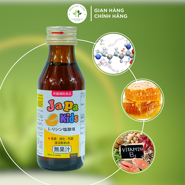 MUA 3 TẶNG 1 Siro Japa Kids Kích Thích Ăn Ngon, Tăng Chiều Cao Cho Bé 100ml