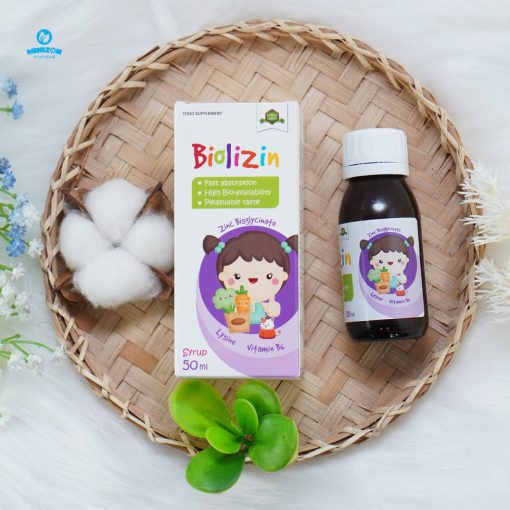 Mua 2 Kẽm ăn ngon hữu cơ Biolizin tặng 1 bát yến mạch ăn dặm cho bé