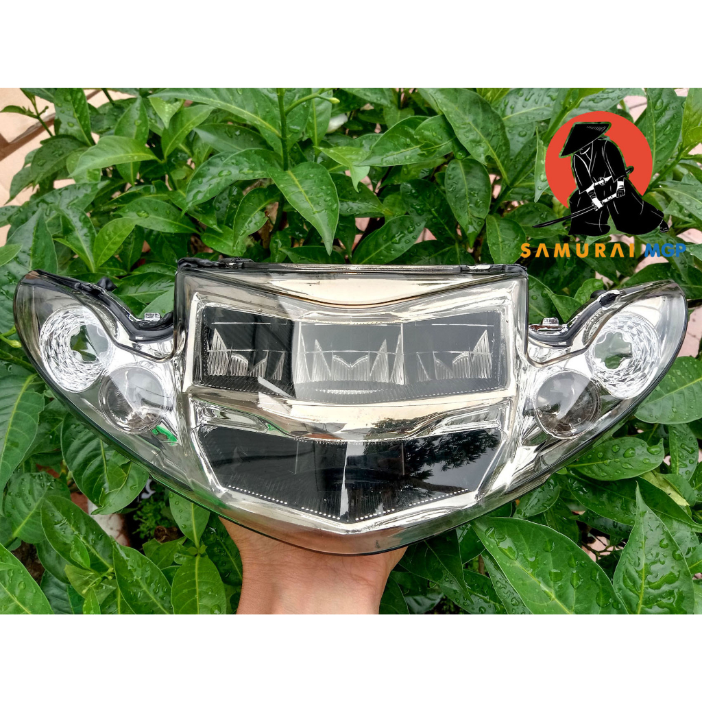 Đèn Pha Led 2 Tầng Cho Xe Sirius Sihelo,  Demi Kim Cương Mới Nhất