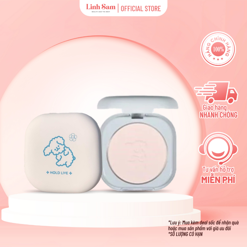 Phấn Phủ Nén Kiềm Dầu Hold Live Cún Bông Soft Cute Little Milk Dog Series