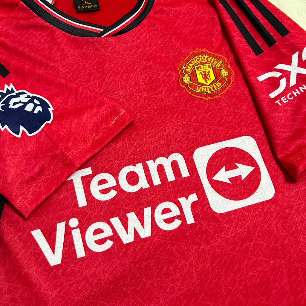 Quần áo bóng đá, đồ đá banh MU đỏ in áo theo yêu cầu vải mè cao cấp thoáng mát không nhăn không xù lông - VUA BÓNG ĐÁ